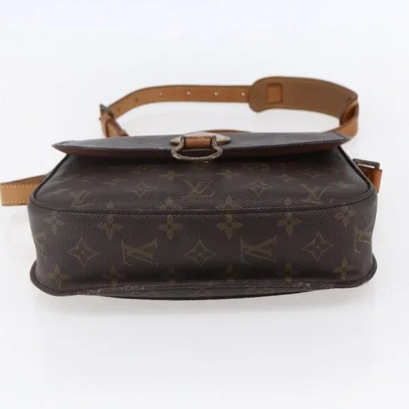 LOUIS VUITTON Monogram Saint Cloud GM Shoulder Bag M51242 LV Auth 152680 - Picture 6 of 16